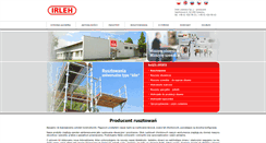 Desktop Screenshot of irleh.pl